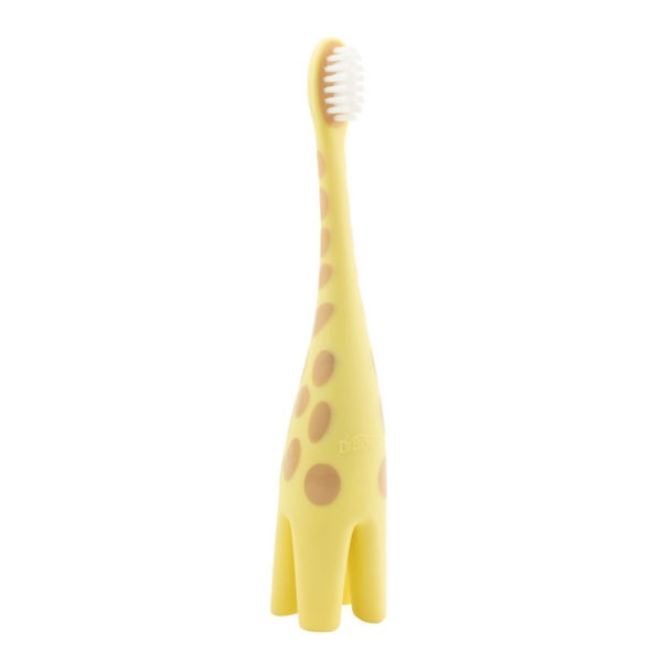 Dr. Brown’s HG060-p4 Infant-to-Toddler Toothbrush, Giraffe