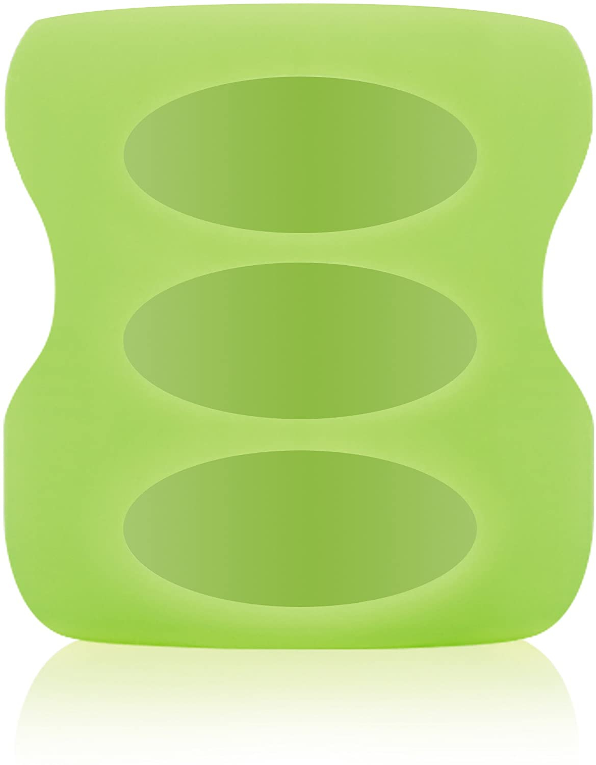 Dr Brown's AC084 Wide-Neck Glass Bottle Sleeve, Light Green, 5 oz/150 ml