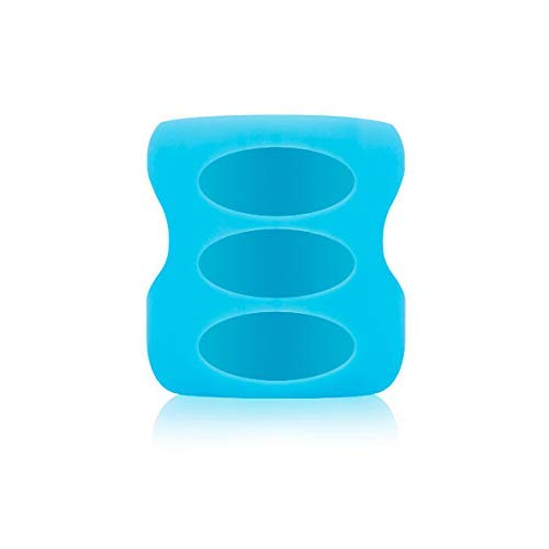 Dr. Brown's AC085 Wide-Neck Glass Bottle Sleeve 5 Oz Blue