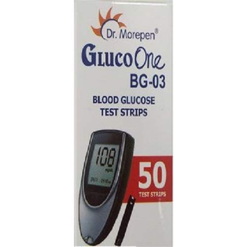 Dr. Morepen Glucometer Strips Pack Of 50