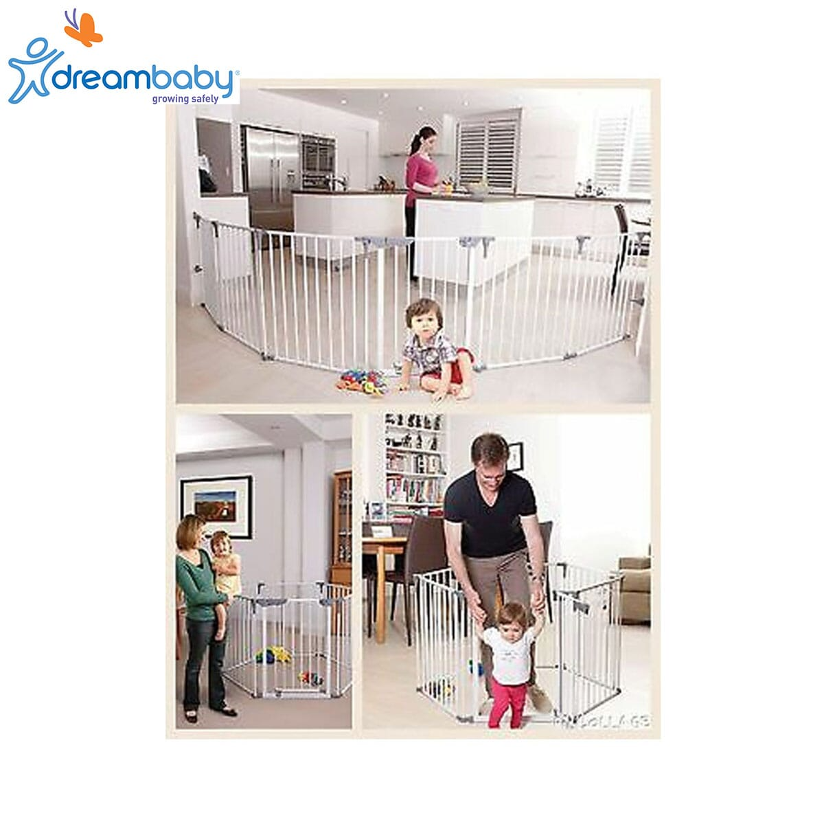 Dreambaby 3 In 1 Play Gate - F849
