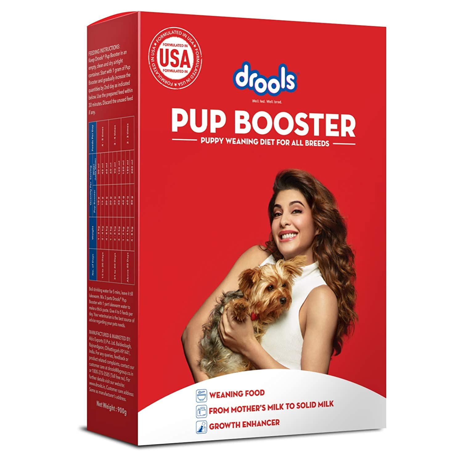 Drools- Pup Booster, 15- 60 Days Old