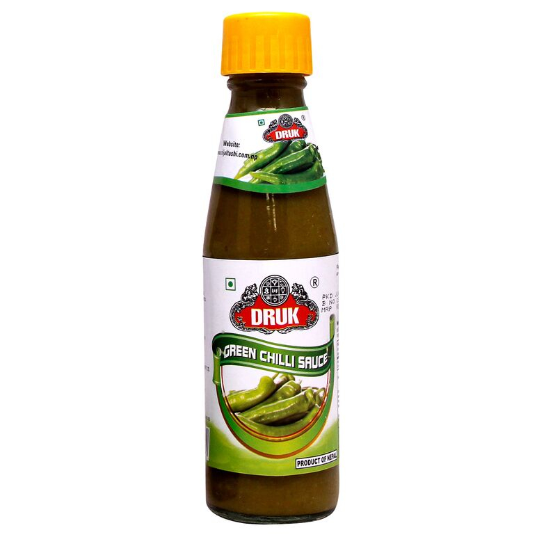 Druk Green Chilli Sauce 200gm 