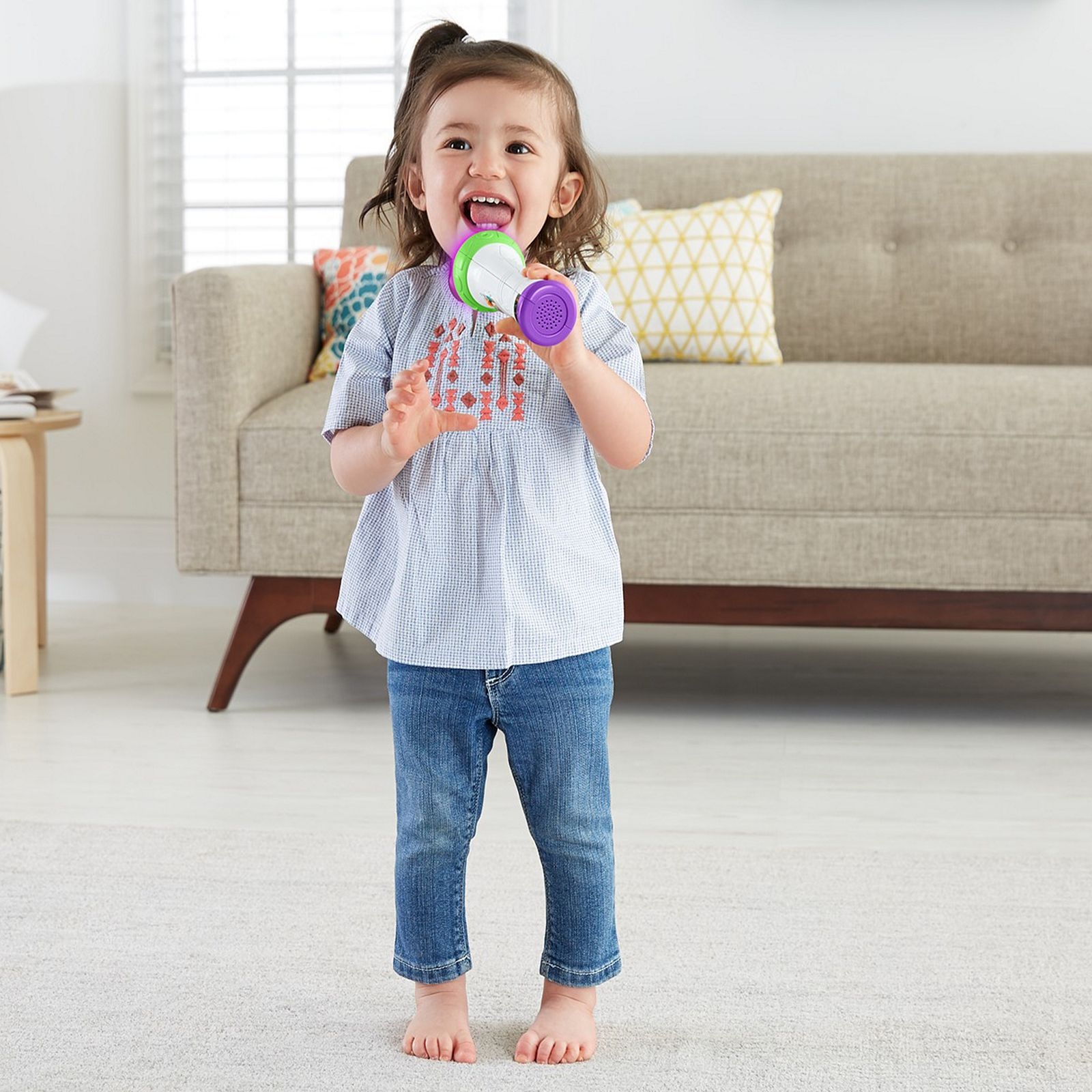 Fisher Price Laugh & Learn Rock & Record Microphone DWW12