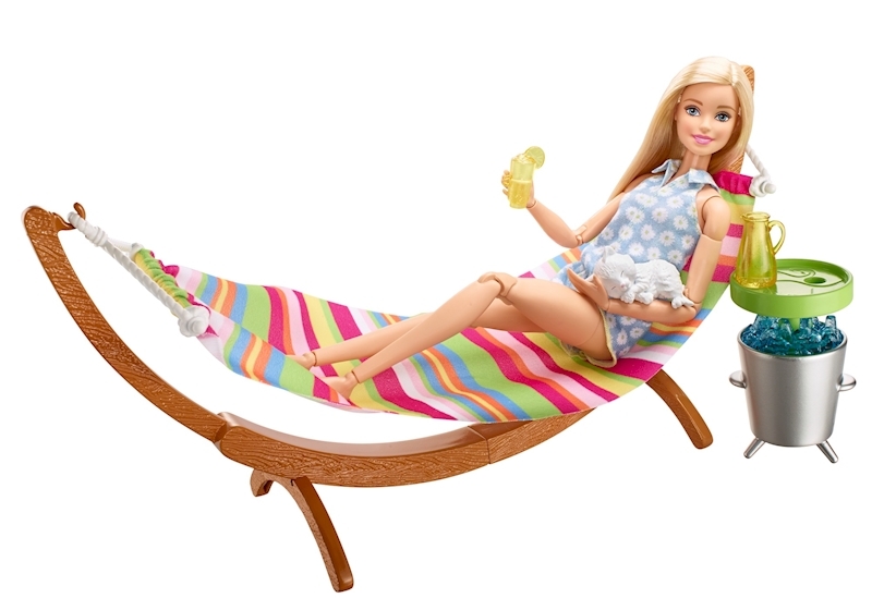 Barbie Outdoor Furniture Hammock Toys Accessories DXB69