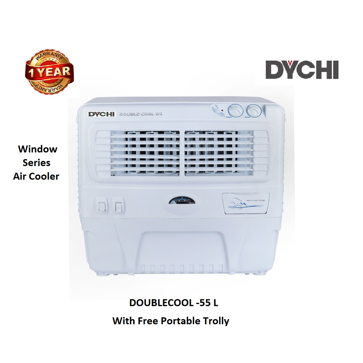 Dychi Doublecool 55L Window Air Cooler