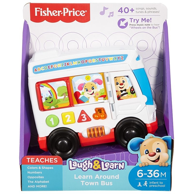 Fisher Price Laugh & Learn® Learn Around Town Bus DYM77