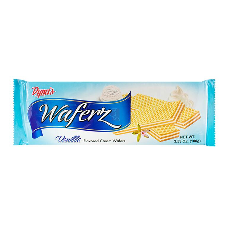 Dyna's Vanilla Flavoured Wafers - 100g