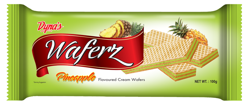 Dynas waferz pineapple 100g