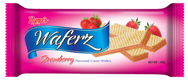 Dynas Waferz Strawberry 100g