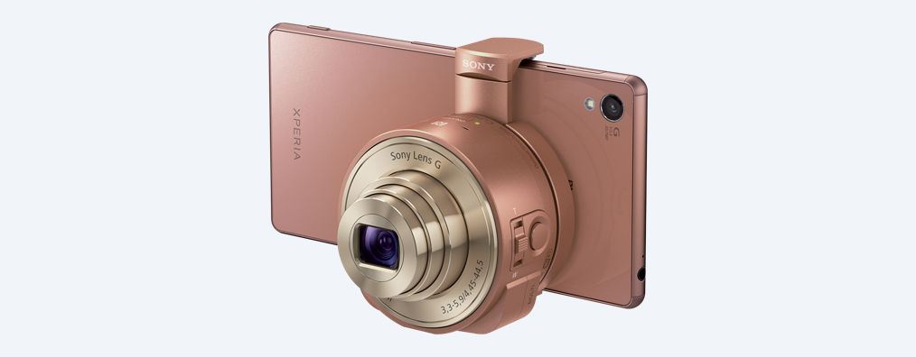 Sony DSC-QX10 -Brown