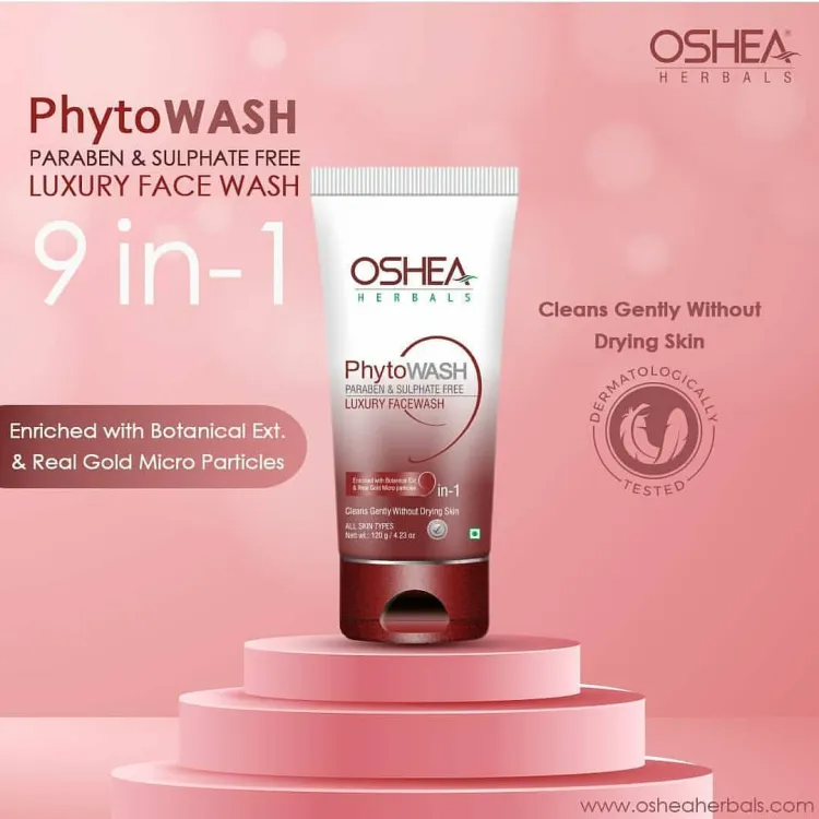 Oshea Herbals Phytowash Luxury Face Wash -120Gm