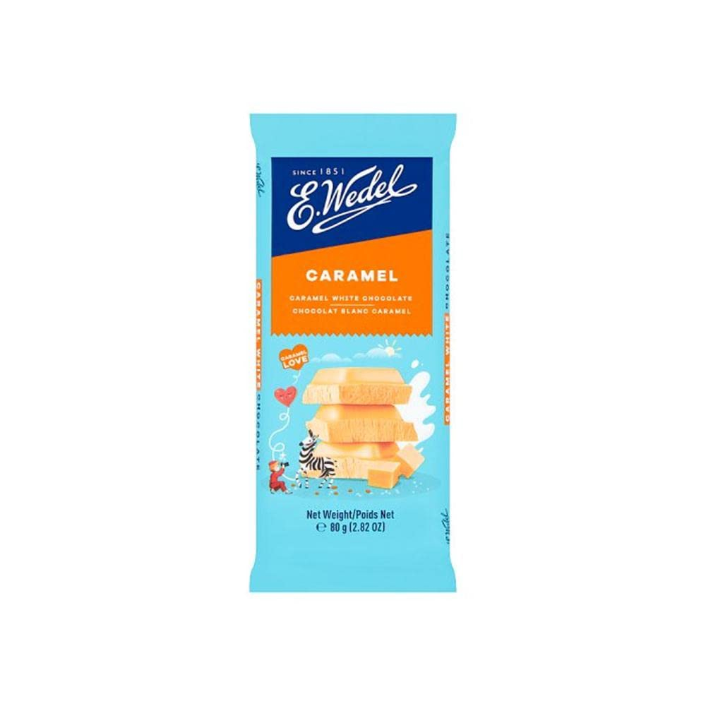 E.Wedel Caramel White Chocolate, 80g