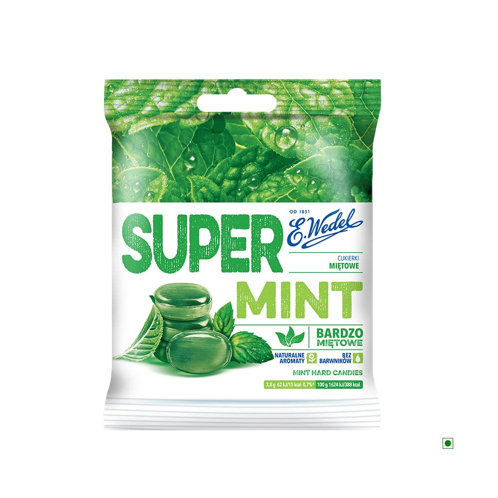 E.wedel Super Mint Hard Candy 90gm