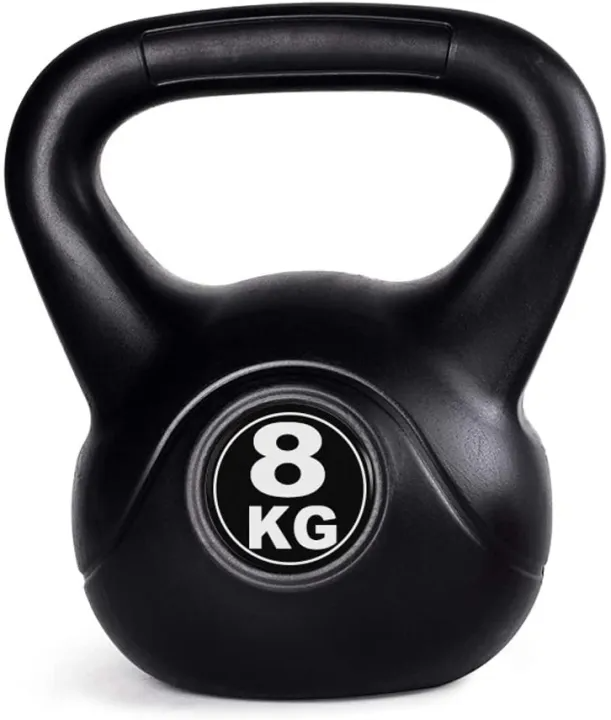 Kettlebells For Strength Training, 8 Kg Kettlebell Weights Vinyl Coated Iron-coated For Floor And Equipment Kettlebell Weight Sets