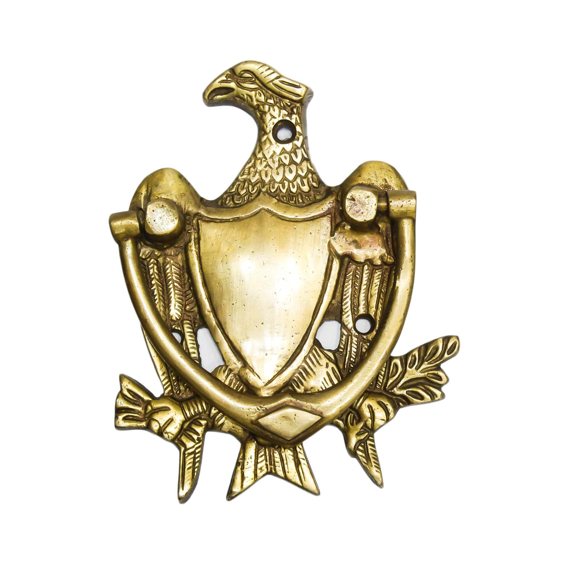 Seven Chakra Handicraft - Brass Eagle Design Door Knock
