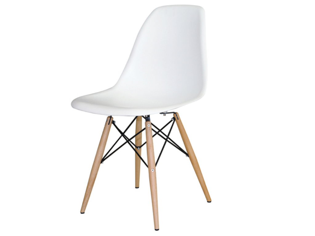 Laughing Buddha - Eames Chair Wood Legs