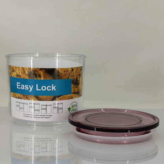 Laughing Buddha - Easy Lock Airtight Containers Round (0063)