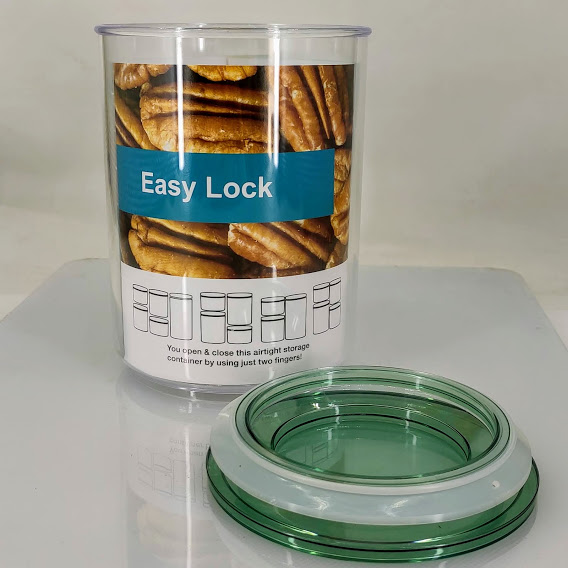 Laughing Buddha - Easy Lock Airtight Containers Round (0064)