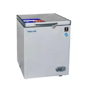 Yasuda 110 Ltr YSCF110HTA Hard Top Single Door Deep Freezer-White