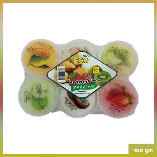 Ego Pudding Assorted 100 Gm