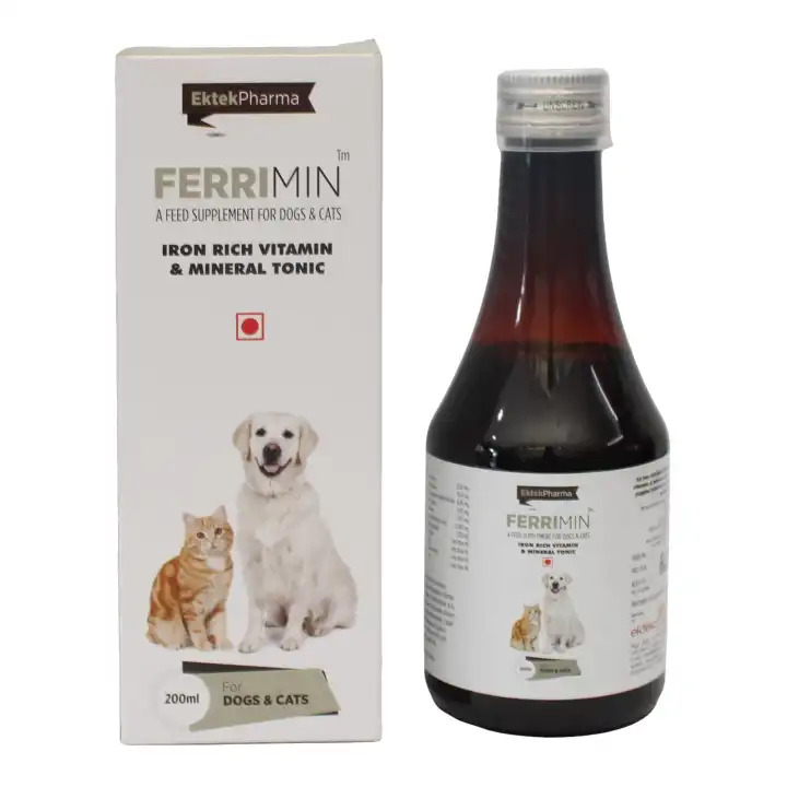 EkTek - Ferrimin Ion Rich Vitamin For Dogs & Cats - 200ml