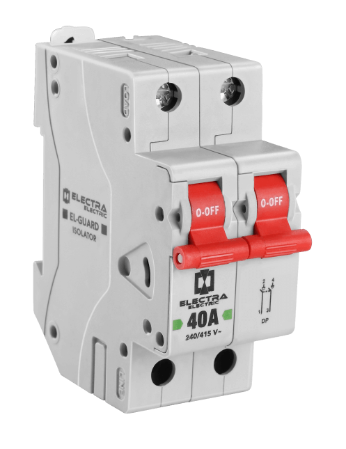 Electra Electric Isolator Dp C Curve (40 Amps)