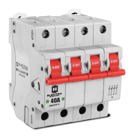 Electra Electric Isolator Fp C Curve (40 Amps)