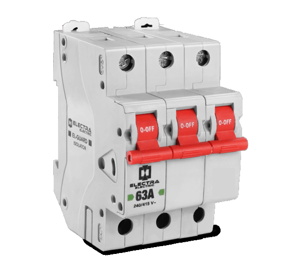 Electra Electric Isolator TP C Curve (63Amps)