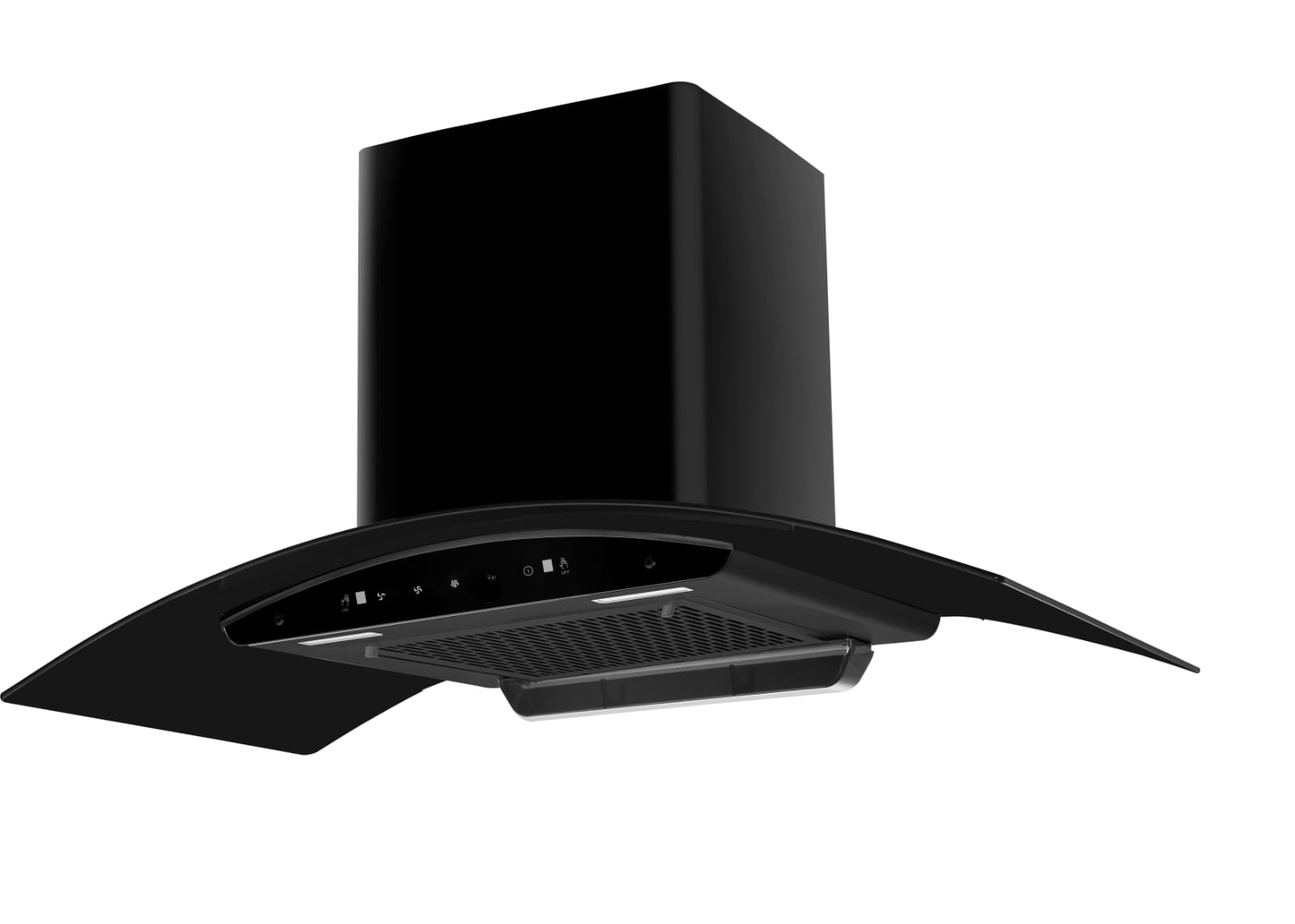 Electron Touch Button Sensor Chimney TU-114-90BK