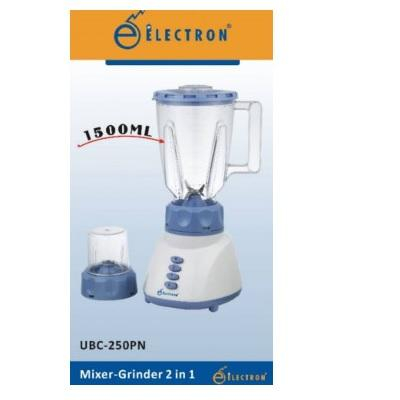 Electron 2 Jar Plastic Mixy 1.5 l Jug Mixer UBC-250
