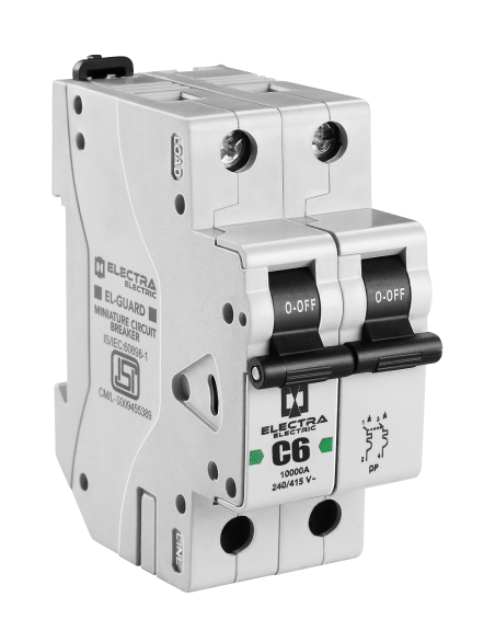 Electra Electric Mcb Dp C Curve (6-32 Amps)