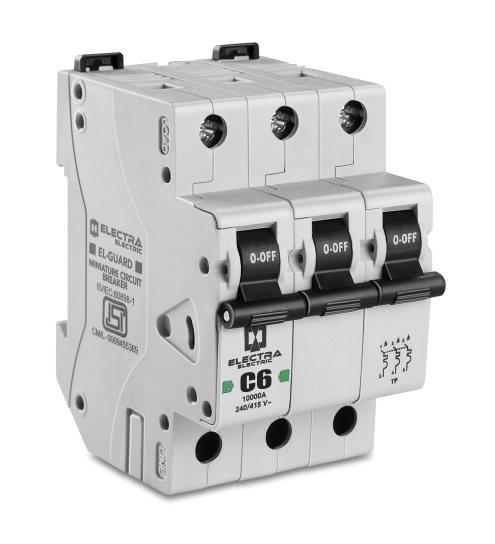 Electra Electric Mcb Tp C Curve (6-32 Amps)