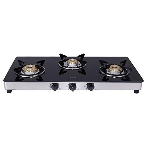ELICA 773 CT DT VETRO GAS STOVE 3 BURNERS
