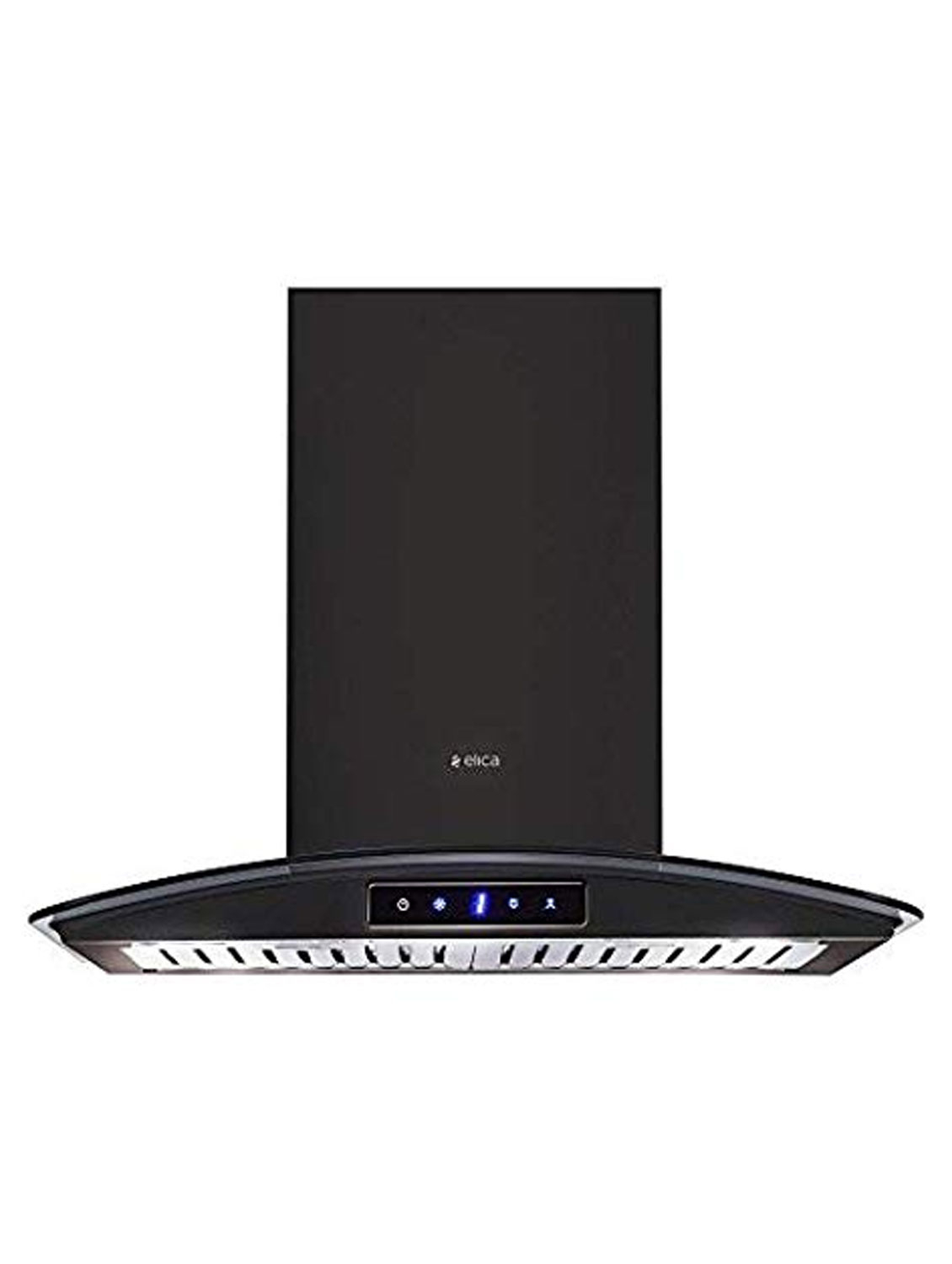 ELICA GLACE TF TRIM ETB PLUS LTW 60 NERO T4V LED KITCHEN CHIMNEY 60cm