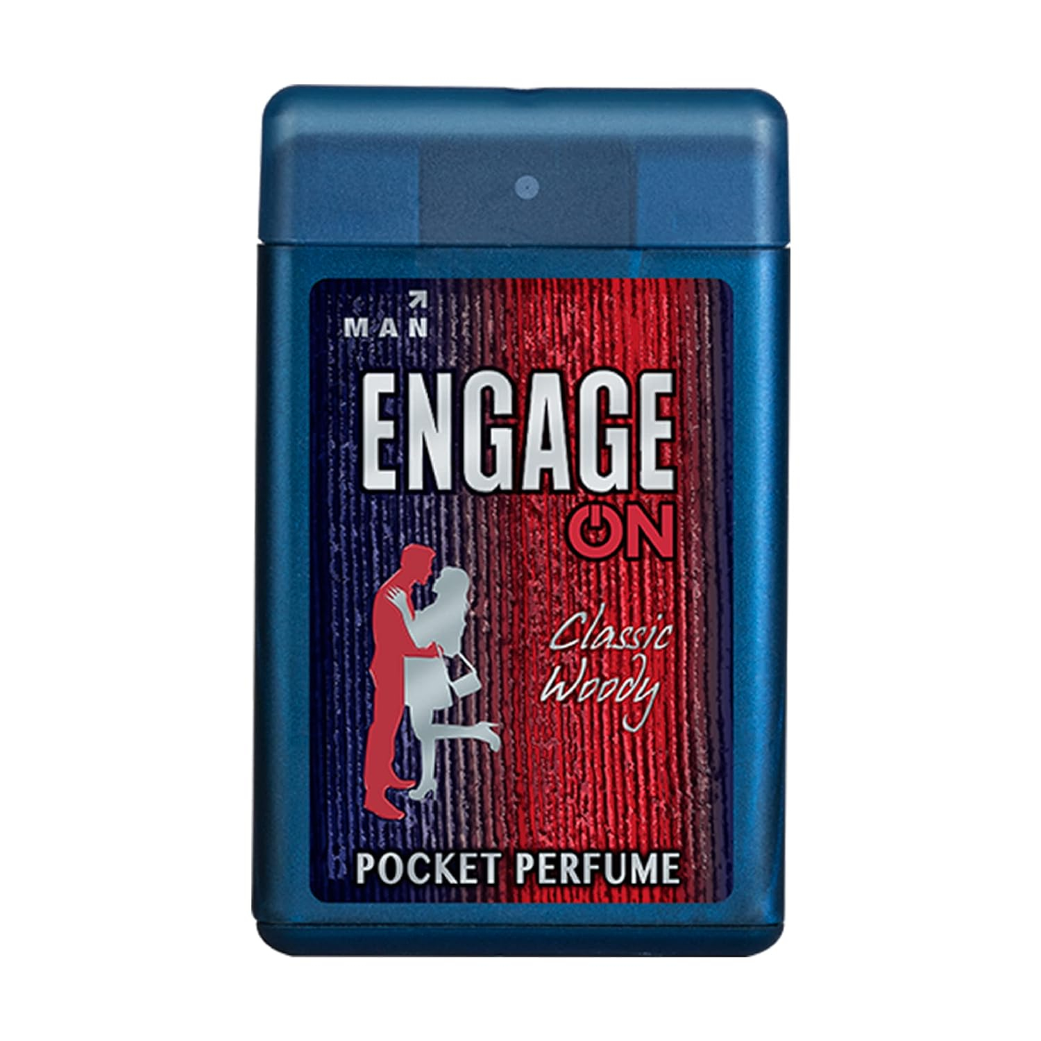 Engage ON Classic Woody Pocket Perfume For Men, Citrus & Spicy,Skin Friendly 17ml