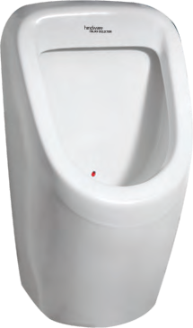 Hindware Urinals Size: 31 x 37 x 64 cm  96004 Enigma Mu Sense with Integrated Sensor