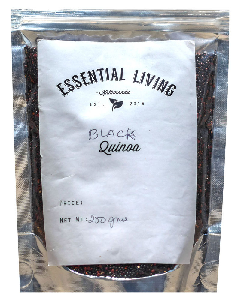 Essential Living Black Quinoa Seeds 500g