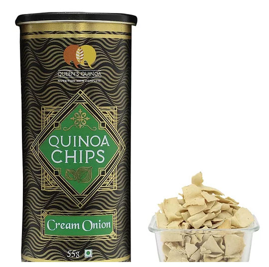 Essential Living Quinoa Chips Cream Onion-55g
