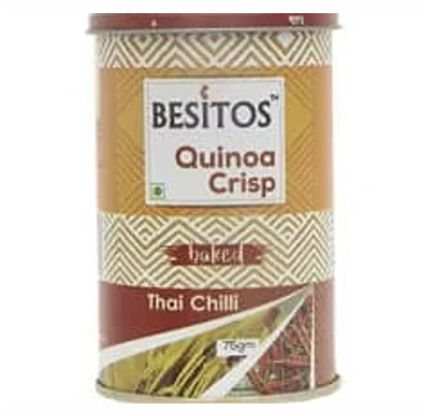 Essential Living Quinoa Baked Crisps - Thai Chilli 75g