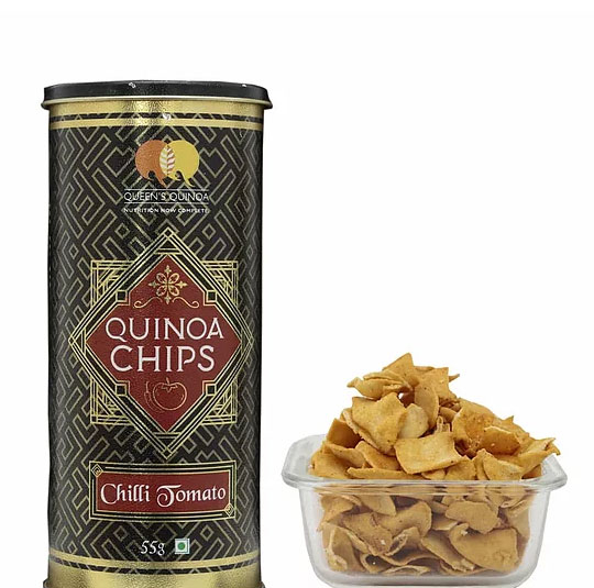 Essential Living Quinoa Chips Chilli Tomato 55g