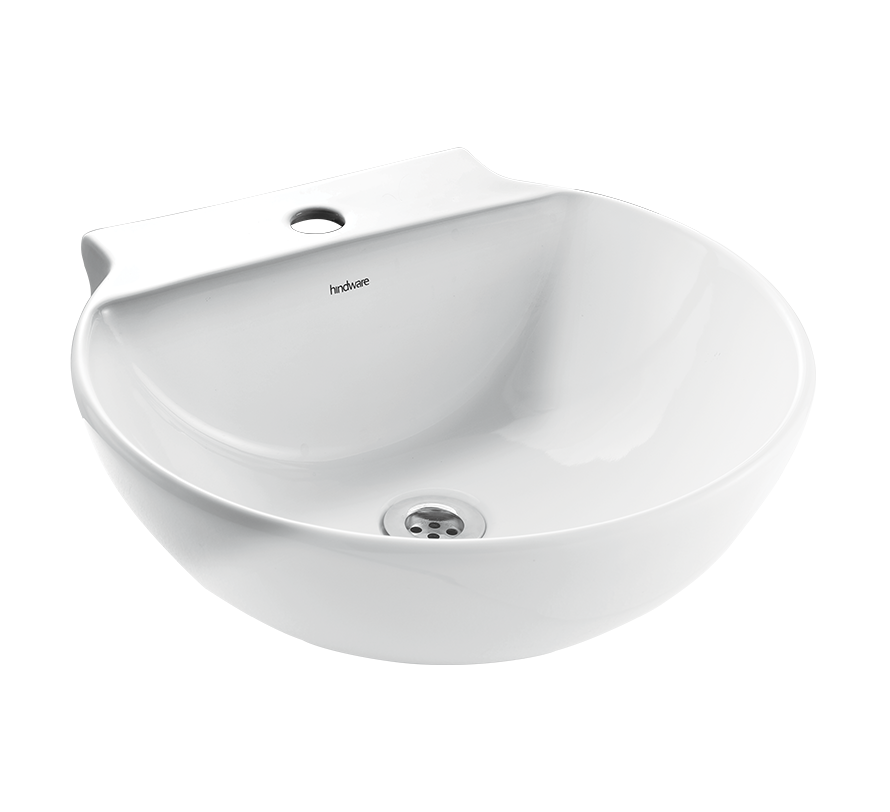 Hindware Etios 10109 Over Counter Wash Basin 45 × 45 × 17 cm