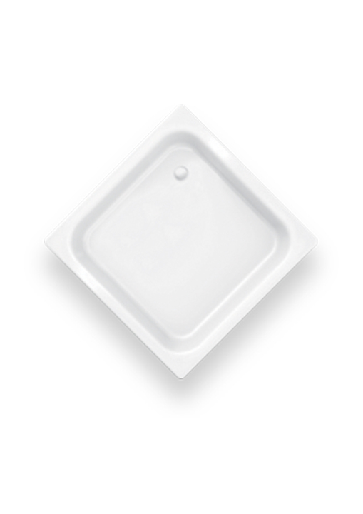 Parryware Europa Ceramic Shower Tray with Anti-Slip(800x800x140mm ) C883299*