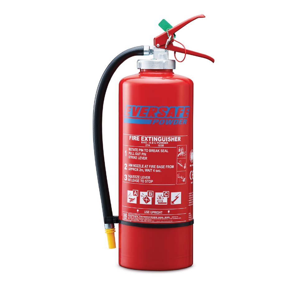 Eversafe 6 Kg. Abc Type Fire Extinguisher