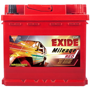 Exide Mileage FMLO-MLDIN55R (12V-55 AH) Battery