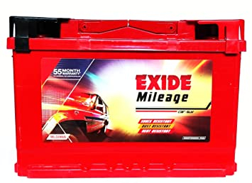 Exide Mileage MLDIN66 (12V-66 AH)