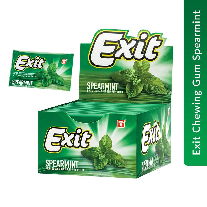 Exit 12pc Stick Spearmint 26.4g