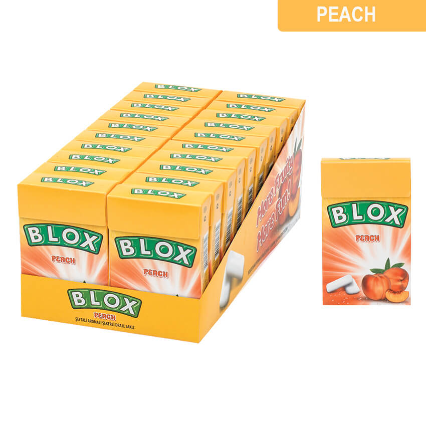 Blox Fliptop Dragee Peach 23 Gm