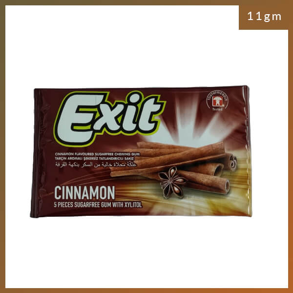 Exit Chewing Gum Stick 5 Pcs Cinnamon 11 Gm