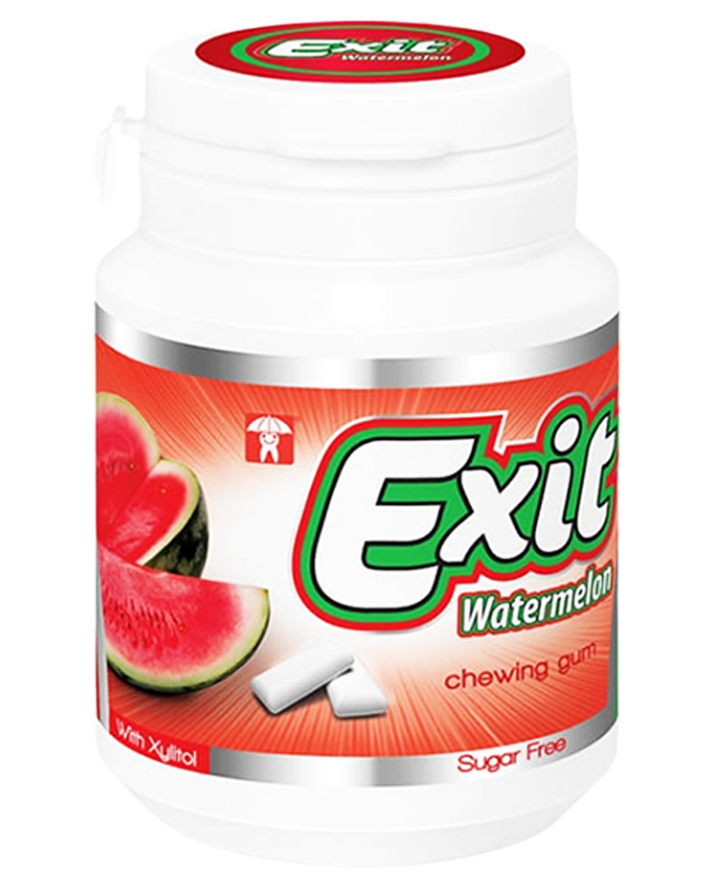 Exit Watermelon Sugar Free Chewing Gum 60.8g